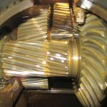 EKATO Rührwerksgetriebe Flender B3SV 09 während der Instandsetzung EKATO Rührwerksgetriebe Flender B3SV 09 während der Instandsetzung Reparatur Service Revision Ersatzteile gearbox overhaul