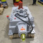 Noma Getriebe ZKA 280 SO Muehlengetriebe nach der Instandsetzung 2 Noma Getriebe ZKA 280 SO Mühlengetriebe nach der Instandsetzung / Noma gearbox ZKA 280 SO mill gearbox overhaul - Getriebeservice Überholung, Revision, Getriebrevision, Getriebeschaden, Ersatzteile, Verzahnung