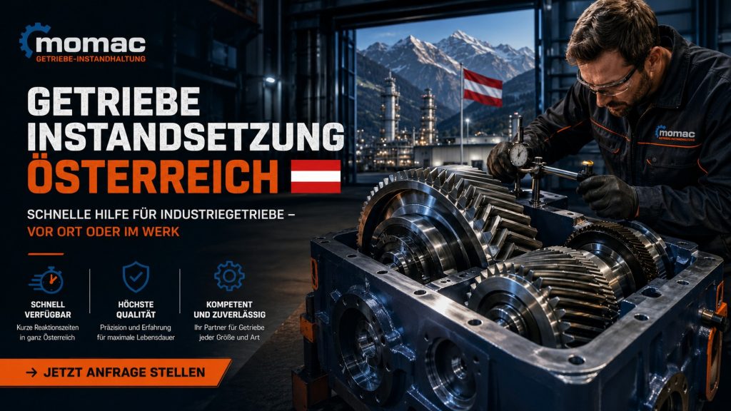 Wer repariert Getriebe in Österreich - Instandsetzung - Getriebeservice - Getriebeinstandsetzung - Firma Getriebeinstandsetzung in Österreich